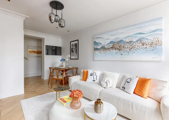 Stunning 1 Bedroom For 4 Near Montparnasse Paris